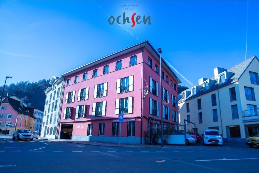 Boutique Hotel Ochsen Bad Ragaz Exterior foto